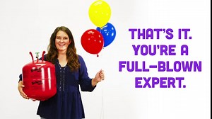 Helium Tank for Balloons At Home, 14.9 Cu Ft Helium Balloon Pump Kit with 50 Assorted Latex Balloons, White Curling Ribbon and Balloon Tie Tool