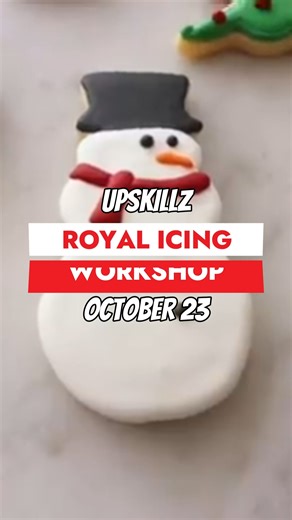 Join the fun in making Royal Icing with Chef Jeriel Encarnado a gold medalist and international pastry artist who represented the Philippines in the World Pastry Cup 2025 in Lyon, France! 🇫🇷 Discover the techniques behind perfect sugar cookies, royal icing consistency, and elegant piping skills worthy of competition-level artistry. 📅 October 23 | UpSkillz Workshop Studio, Pasig City Don’t miss the chance to learn from one of the country’s best! 🌟 📩 Send us a message to reserve your seat or 