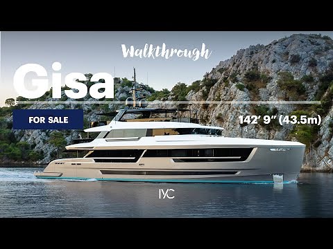 GISA | The walkthrough of the immaculate 143' (43.5m) Mengi Yay superyacht | For sale with IYC