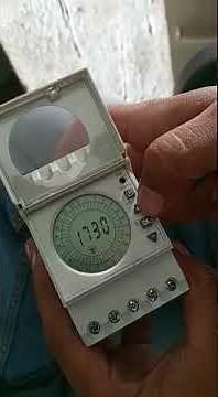 havells timer setting