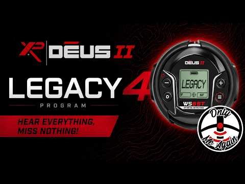 XP DEUS 2 LEGACY 4 WS6ST Custom Program | How To Program Guide