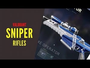 VALORANT - All Sniper Rifle Weapons Video