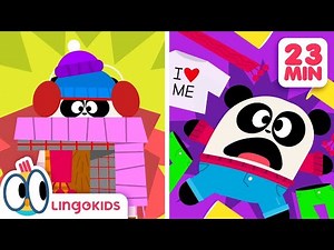 GETTING DRESSED 🧥👚 + More Cartoons For Kids | Lingokids
