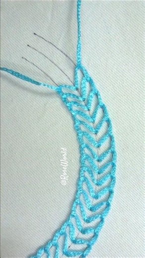 💥Viral hand embroidery neck border design🔥🔥