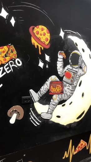 جايين وبسرعة الصاروخ المسافة بينا وبينك صفر استنونا | zero pizza