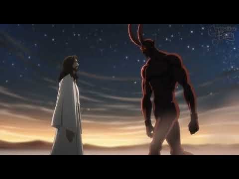 JESUS REVEALS HOW HE DEFEATED LUCIFER IN THE DESERT ANIME SHORT