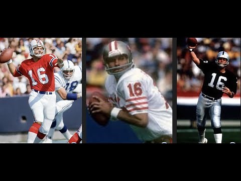 JIM PLUNKETT NFL QUARTERBACK 1971-1986