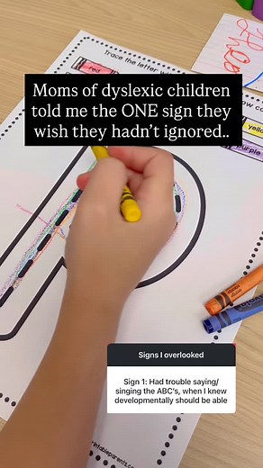 Anne - Dyslexia Reading Tips & Orton-Gillingham | 👇Kindergarten parents Don’t ignore difficulties with learning letters. I know your favorite influencer with 2 million followers says... | Instagram