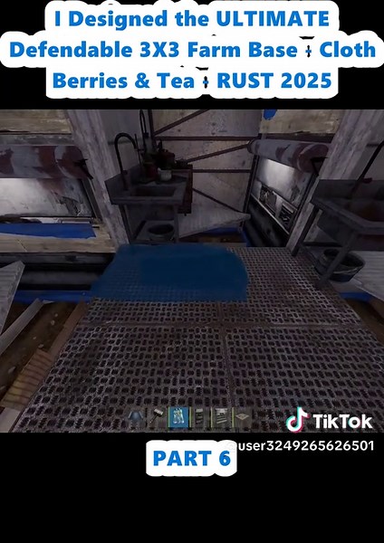 Ultimate Defendable 3X3 Farm Base Design in RUST 2025