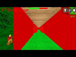 Baldi's Basics Christmas Party V2 - Baldi's basics mod