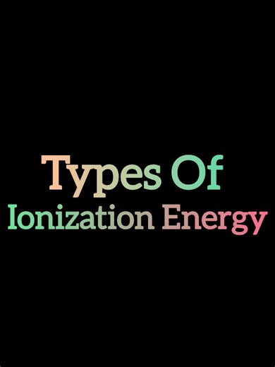Types of ionization energy explained clearly! Learn first, second, and successive ionization energies and how they help us understand atomic behavior in chemistry.@Inspire by M.U.M #IonizationEnergy #PeriodicTrends #ChemistryBasics #AtomicStructure #LearnChemistry