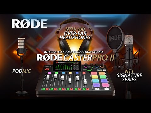 RODE Caster Pro II and NT1 Signature Series The Best Studio Setup