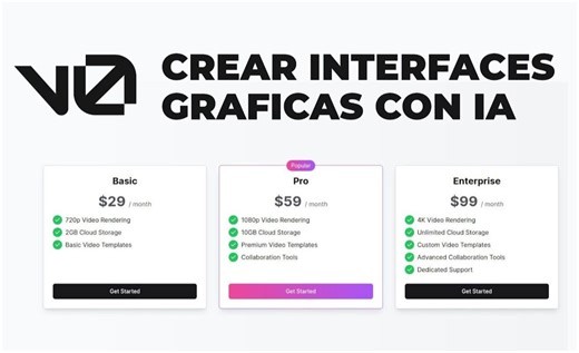 Vercel V0 - 利用人工智能生成图形界面 | 中西字幕