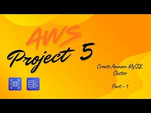 AWS Project 5 | AWS Aurora MySQL Tutorial | Create Amazon Aurora MySQL Cluster Step by Step | Part 1