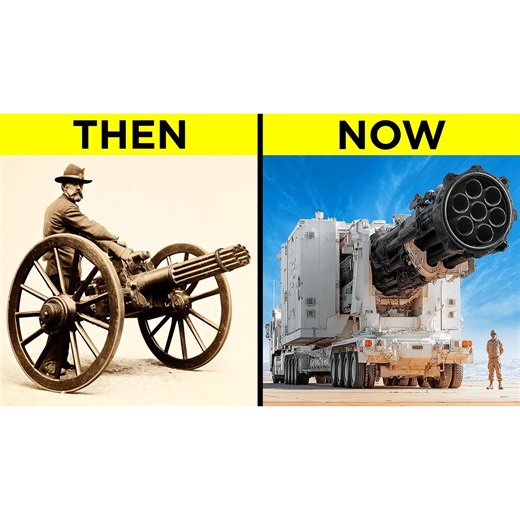 5.1K views · 116 reactions | Evolution Of Military Firepower Technology Military weaponry is fascinating and the advances in military technology are incredible. Lets see some of the craziest advancements in military technology over the years. | Be Amazed | Facebook
