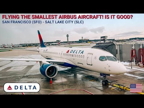 REVIEW | Delta Air Lines | San Francisco (SFO) - Salt Lake City (SLC) | Airbus A220-100 | Economy