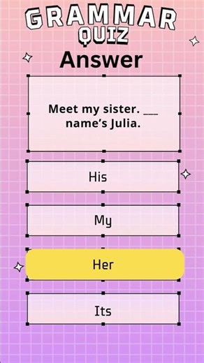 Test Your A1 Beginner English - 4 Questions!