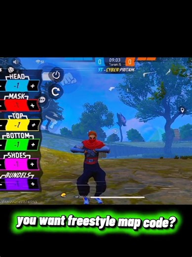 freestyle map code?