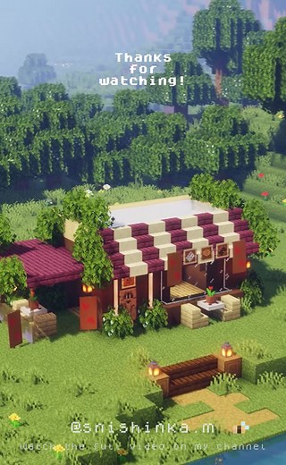 Minecraft Chocolate Store & Restaurant Tutorial