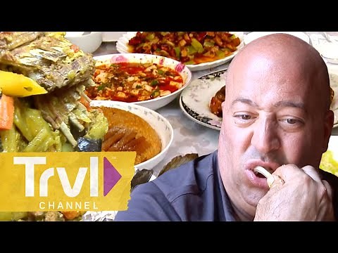 Most Wild Home-Cooked Meals | Bizarre Foods with Andrew Zimmern | Travel Channel