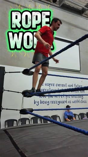 Pro Wrestling Rope Work