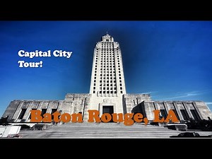 Baton Rouge, LA | A 4K City Walking Tour