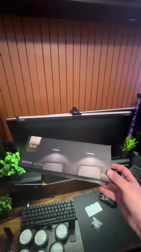 LED picture lights #light #tech #techtok #bedroom #decor