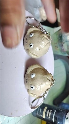 finished keychain. first of the food pal series