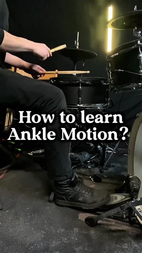 Krzysztof Klingbein on Instagram: "Ankle motion! I practiced a lot and finally learnt how to play 270BPM on ankle Motion. Im practicing now 2-3h per day this technique and see results. I want to record full lesson on my YT channel in this year how to achieve this :) #drum #drums #drumming"