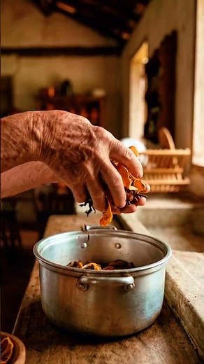 Feeling heavy? Orange peel with cloves will revive the dead!