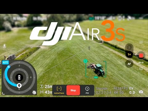 DJI Air 3s MasterClass: ACTIVE TRACK - SPOTLIGHT - POI