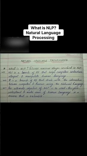 1 What Is NLP Explained | Natural Language Processing #computerengineering #engineering