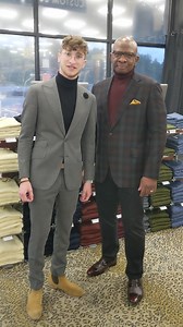 Turtlenecks are huge this season. Curious how to wear this look with a suit? Watch to find out how! | The Suit Depot - Oak Park, MI