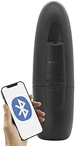 Di'Aroma Plug-in Essential Oil Diffuser – Silent Cold-Air Technology – Bluetooth App Control – Covers up to 500 Sq.Ft – Pure Dry Mist Aromatherapy for Home & Office – Black