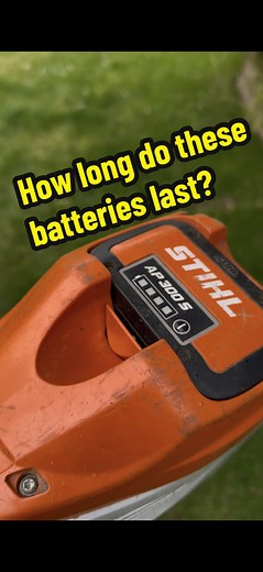 STIHL AP300 S Battery Life on Hedge Trimmers