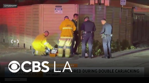 Double carjacking involves possibly 11 suspects at Sun Valley auto body shop