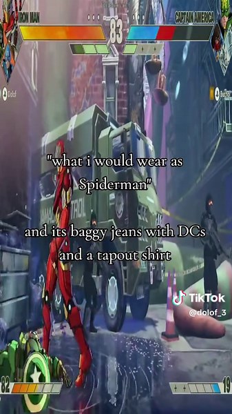 What to Wear as Spiderman: Baggy Jeans and DCs