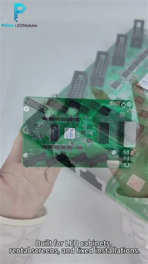 Colorlight 5A-75B Receiving Card | 256×1024 | Multi-HUB Ports Close-Up