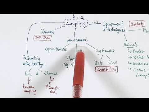 AS Biology - Biodiversity and sampling OVERVIEW (OCR A Chapters 11.1-5)