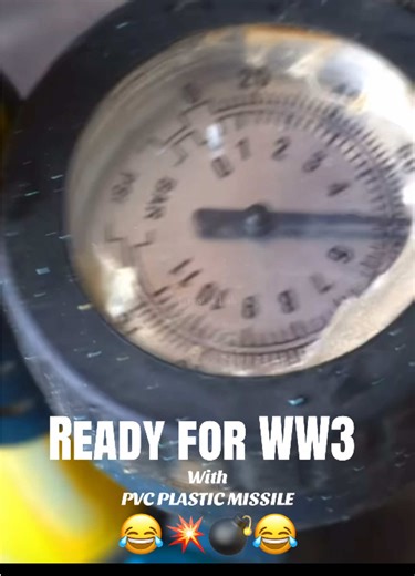 DIY PVC Plastic Missile for Potential World War 3