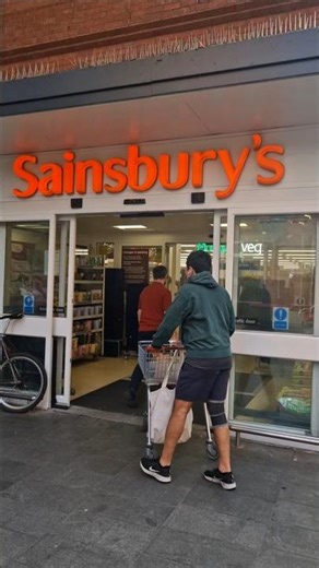 Shopping at Sainsbury's #sainsbury #shopwithme #london