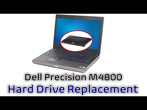 Dell Precision M4800 Hard Drive Replacement