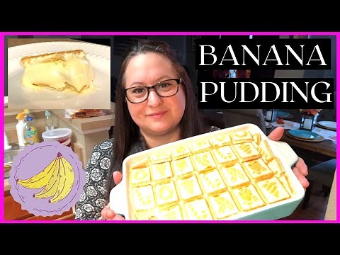 How to make banana pudding with Chessman Cookies/ Easy Banana Pudding