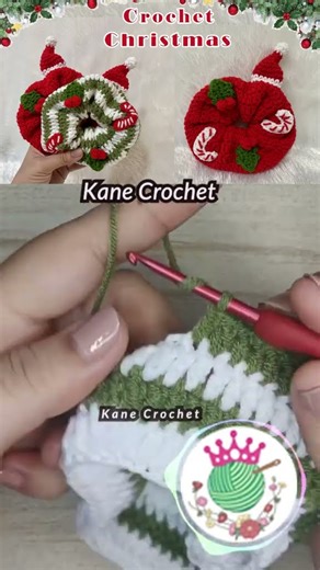 Crochet Hair Accessories 🎁 DIY Crochet Christmas Gift Idea! A913