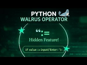 Python Walrus Operator Explained — The Hidden Feature Most Developers Ignore