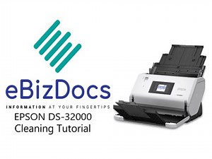 Cleaning your EPSON DS 32000 Series Scanner