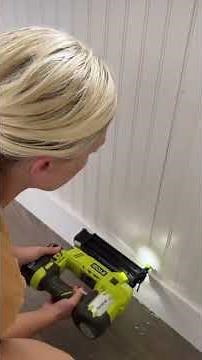 DIY Hack for cutting around outlets in beadboard or paneling! #diy