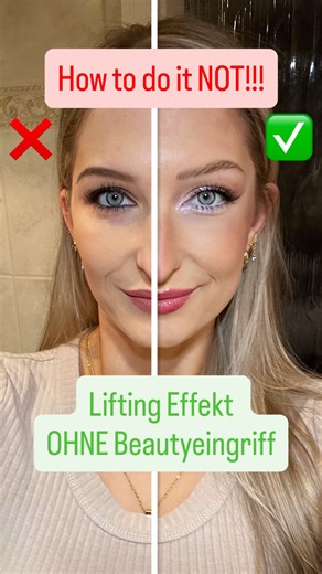 Theresa | Beauty | Mama | Work-Life-Balance | on Instagram: "❌ Machst du diese Fehler? 🤷🏼‍♀️ Viele wissen nicht, wie Powervoll Make-up wirklich sein kann und, dass falsches Make-up dich viel älter aussehen lassen kann! Ich zeige dir, welche Tricks es gibt, um deine Schönheit zu unterstreichen und dich frisch, strahlend und einfach bezaubernd aussehen zu lassen. 🥰✨ Welche Technik nutzt du? Schreib’s in die Kommentare, kommentiere mit „Tutorial“, wenn du dieses sehen möchtest und folge mir gern