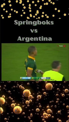 Springboks vs Argentina Rugby Championship 2024