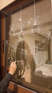 Hey Art Besties, it’s 12 days ‘til Christmas!! Let’s make some super simple window art using a chalk marker! 🎄💌🎁 • • • • #HolidayArt #WindowPainting #WindowArt #EasyHolidayDIY #ChristmasDecor | Art by Cleopatra